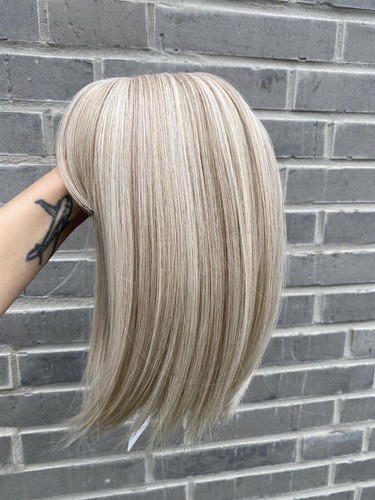 Perücke bob blond hochwertig - bob,