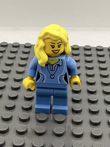 Lego cty0346 frau blaues hemd - lego,