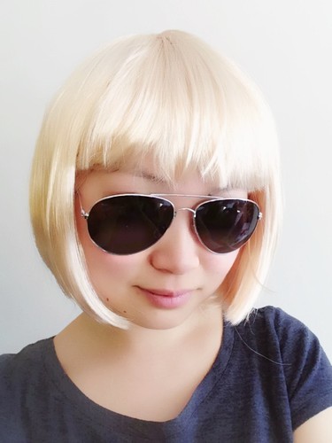 Perücke kurzhaar haare - perücke, party