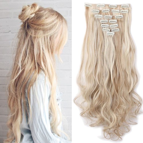 Haarteile clip extensions - clip,