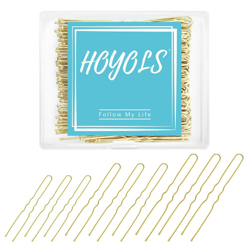 Blonde förmige bobby pins - u-förmige,