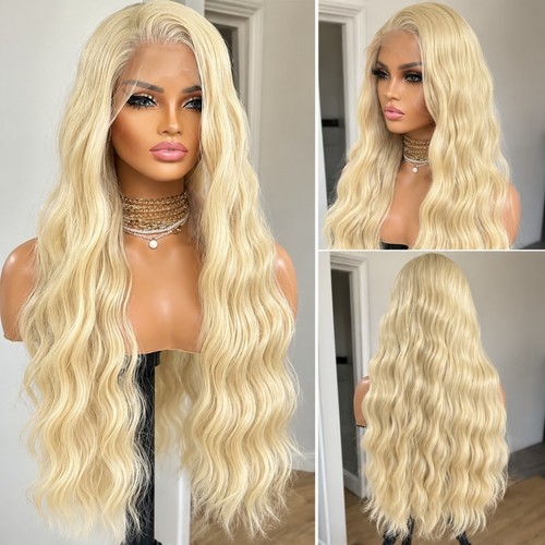 Blond lace front - blond, lace-front-perücken