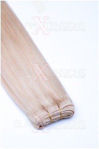 Weißblond 100 echthaar - weißblond,