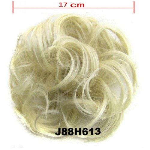 Haarteil haarknoten zopfgummi - haarknoten,