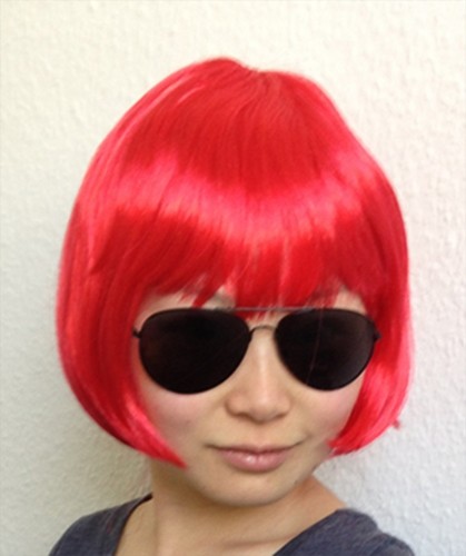 Perücke kurzhaar haare party - perücke,