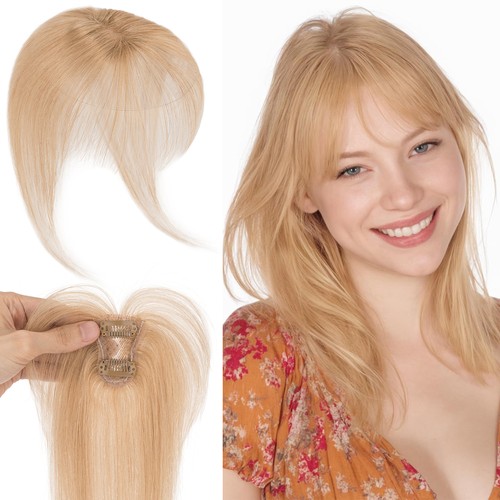 Damen echthaar pony luft bangs - pony,
