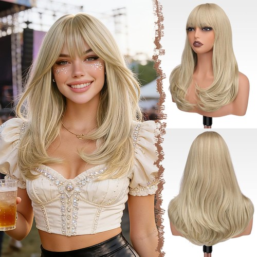 Perücke damen kunsthaar blond - damen,