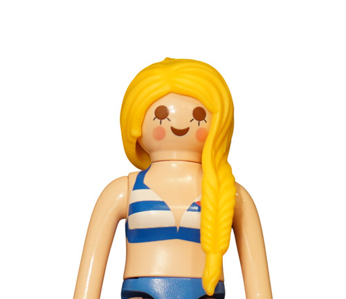 Playmobil haare frau - frau, blond