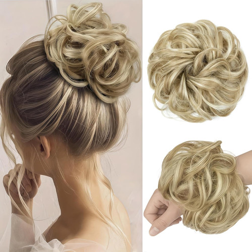 Haarteil mit gummiband für - mit,