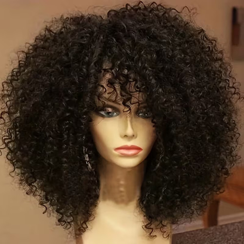 Perücke afro locken - locken, 40cm