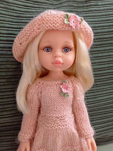Modepuppe blond gerade - , haare