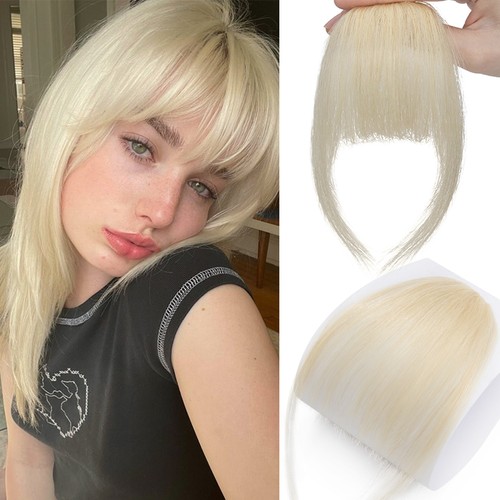 Damen echthaar pony - pony, luft